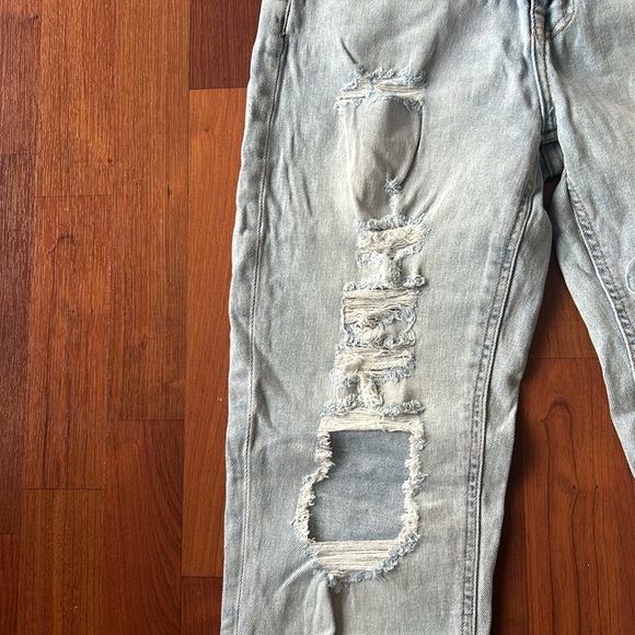 Aeropostale stretch mom jeans size 4 - Picture 3 of 7
